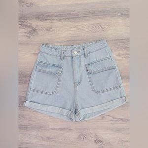 Women’s High Waisted Jean Shorts